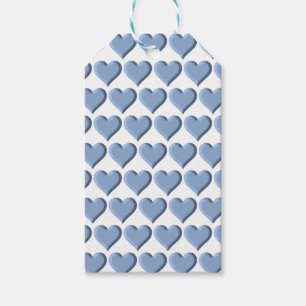 Blue Hearts Gift Tags