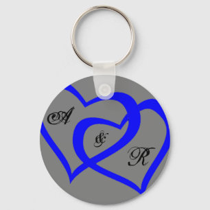 Blue Hearts keychain
