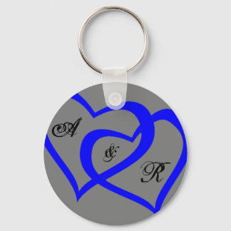 Blue Hearts keychain