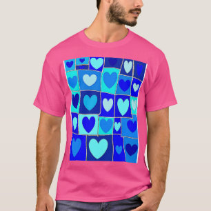 Blue Hearts Phone Case T-Shirt