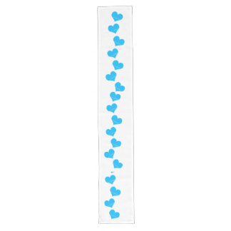 Blue Hearts Table Runner