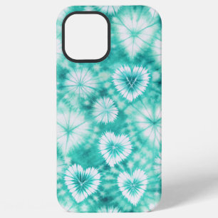 Blue Hearts Tie Dye iPhone 12 Pro Max Case