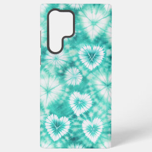 Blue Hearts Tie Dye Samsung Galaxy Case