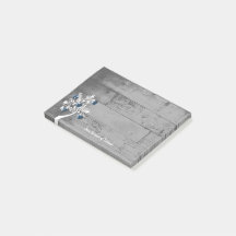 Blue Hearts Tree Personalised Notes