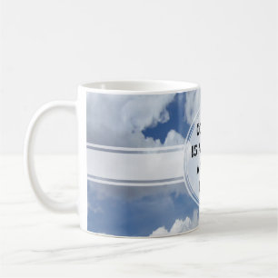 Blue Heaven Clouds + your ideas Coffee Mug