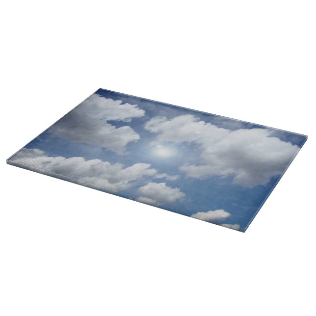 Blue Heaven Clouds + your ideas Cutting Board (Corner)