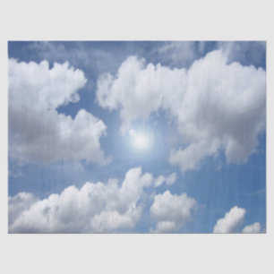 Blue Heaven Clouds + your ideas Tissue Paper