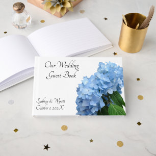 Blue Heaven Custom Wedding Guest Book