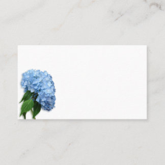 Blue Heaven Floral Blank Escort Cards
