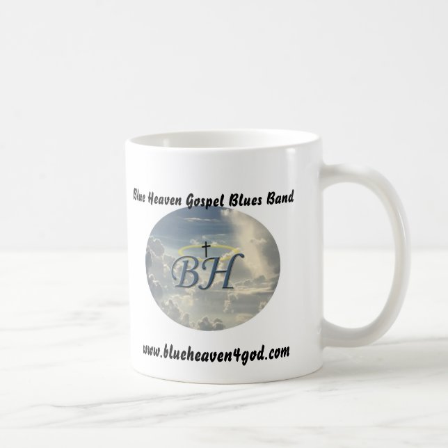 Blue Heaven Gospel Blues Band 15 oz. Coffee Mug (Right)