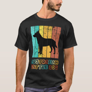 Blue Heeler Australian Cattle Dog Vintage Sunset T-Shirt