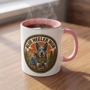 Blue Heeler Mum Coffee Mug Cattle Dog Mum Gift