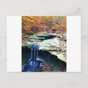 Blue Hen Falls Cuyahoga National Park Ohio Postcard