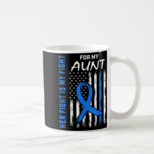 Blue Her Fight Is My Fight Diabetes Awareness Shir Coffee Mug