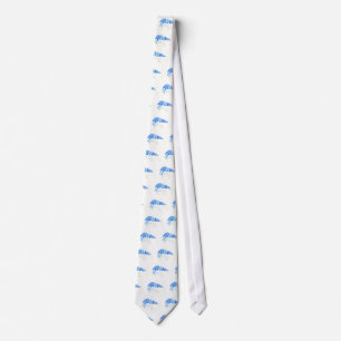 Blue Hermit Crab Tie