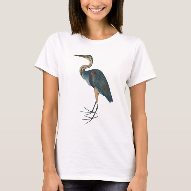 Blue Heron 3 T-Shirt (Front)