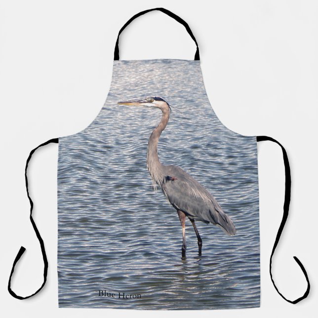 Blue Heron apron (Front)