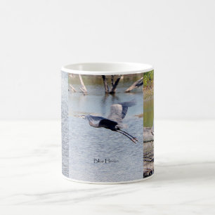 Blue Heron mug