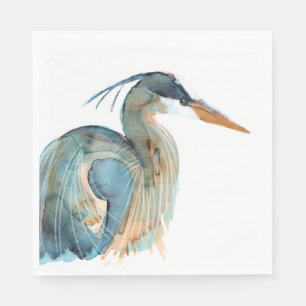 Blue Heron napkin