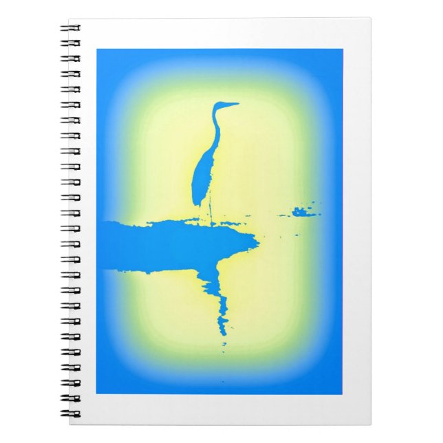 blue heron notebook (Front)