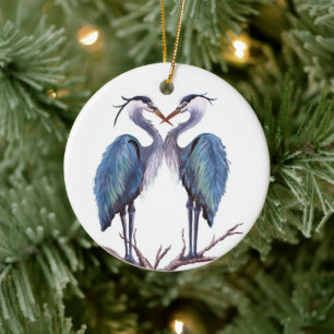 Blue Heron Ornament
