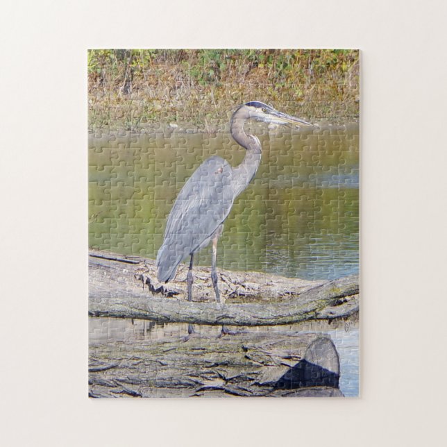 Blue Heron puzzle (Vertical)