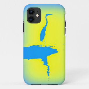 blue heron sunrise iPhone 11 case