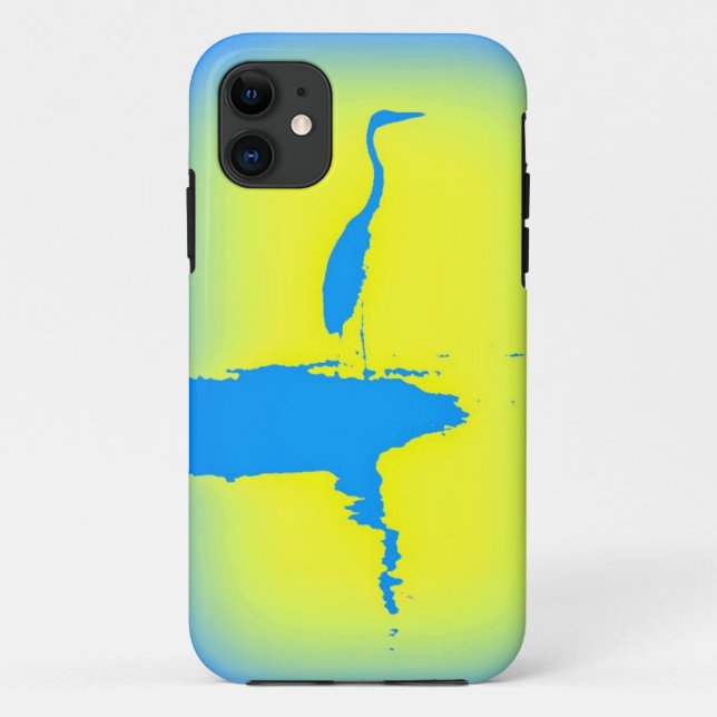 blue heron sunrise Case-Mate iPhone case (Back)