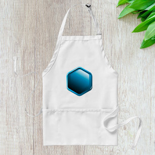Blue Hexagon Standard Apron