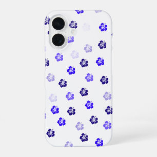 Blue Hibiscus iPhone Case