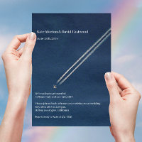 ©Blue High Altitude Aeroplane Destination Wedding
