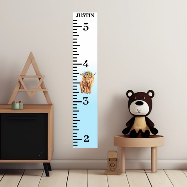 Blue Highland Cow Calf Growth Chart (Creator Uploaded)
