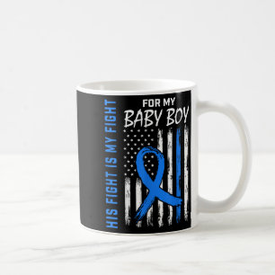 Blue His Fight Is My Fight Diabetes Awareness Shir Coffee Mug