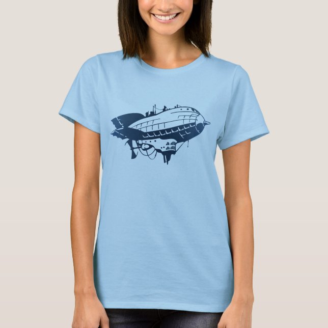 Blue HMS Stubbington Shirt (Front)