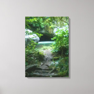 Blue Hole Canvas Print