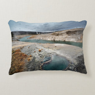 Blue Hole Decorative Cushion