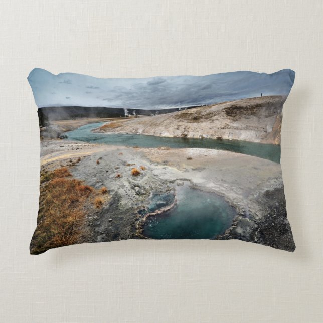 Blue Hole Decorative Cushion (Front)