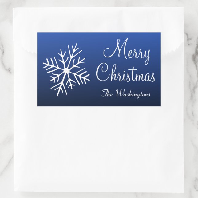 Blue Holiday Stickers (Bag)