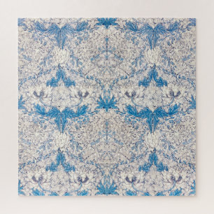 Blue Honeysuckle (by William Morris) Jigsaw Puzzle