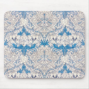 Blue Honeysuckle (by William Morris) Mouse Mat