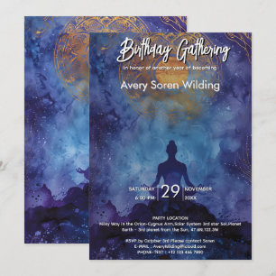 Blue Horizon   Calm Meditation Composition Invitation
