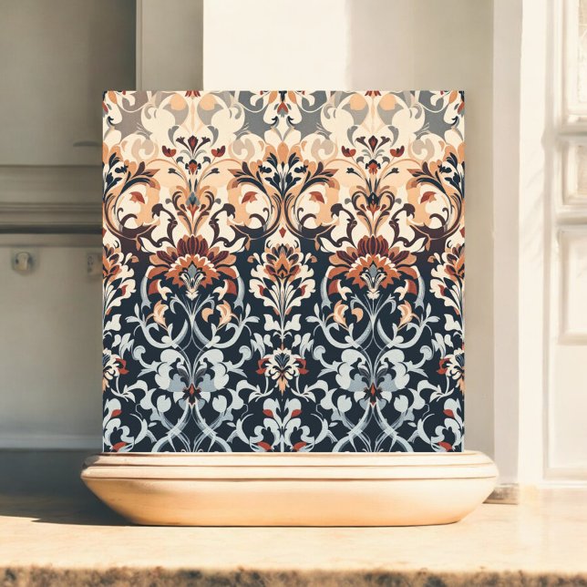 Blue Horizon Floral Tile (Creator Uploaded)