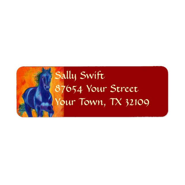 Blue Horse (Front)