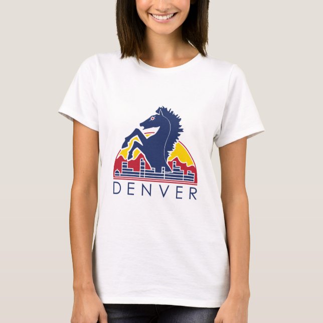 Blue Horse Denver Logo T-Shirt (Front)