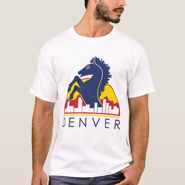 Blue Horse Denver T-Shirt (Front)
