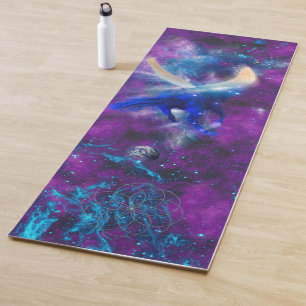 BLUE HORSE PROPHECY YOGA MAT