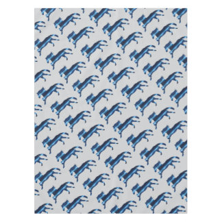 Blue Horse Tablecloth