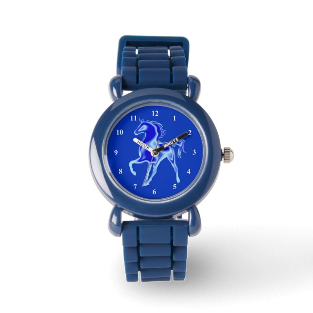 Blue Horse Watch (Front)