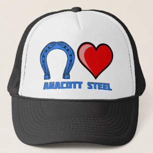 Blue Horseshoe Loves Anacott Steel hat