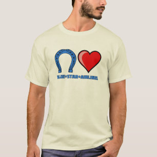 Blue Horseshoe Loves Blue Star Airlines t-shirt